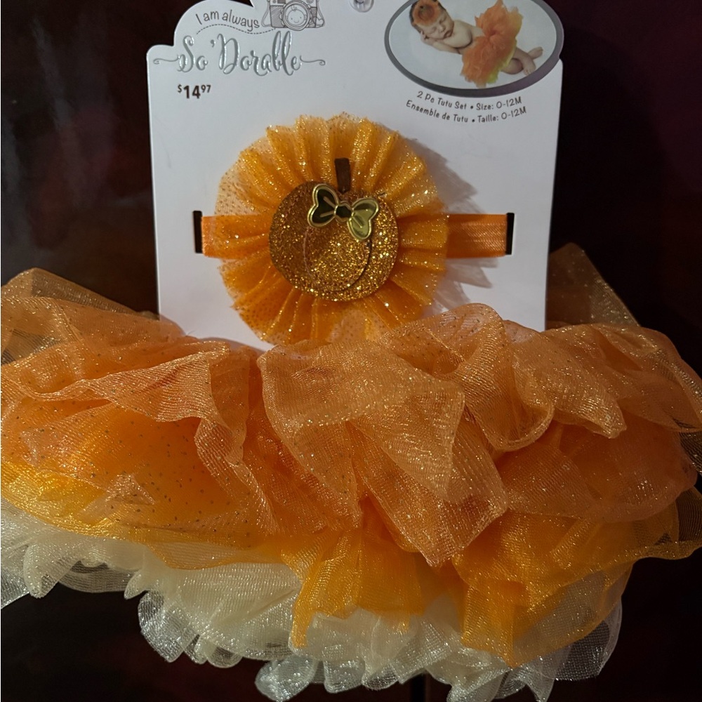 2 piece tutu set- Halloween photoshoot